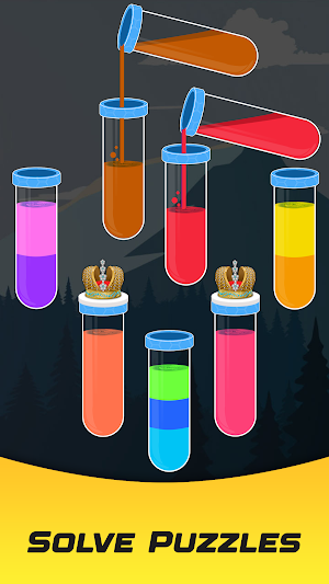 Color Water Sort Puzzle Fun Screenshot 0