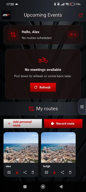 MotoFlap: Motorcycle GPS & Map Screenshot 0