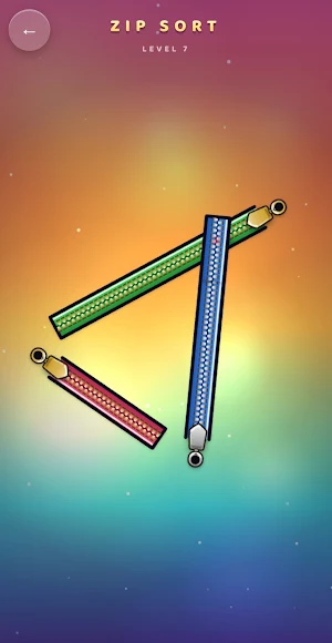 Zip Sort: Untangle Puzzle Screenshot 2