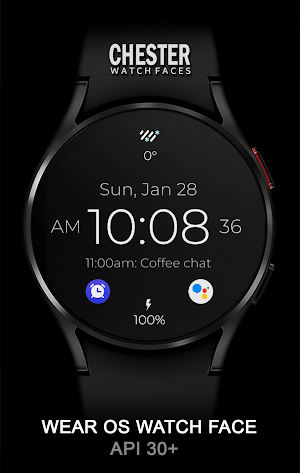 Chester Minimal watch face Screenshot 0