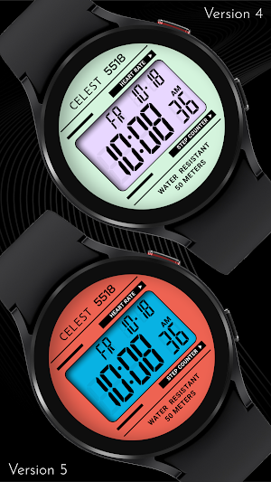 CELEST5518 Retro Digital Watch Screenshot 2