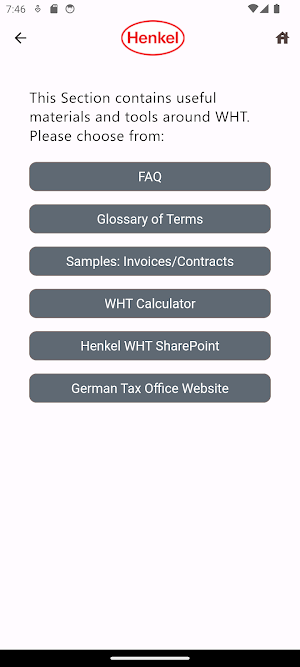 WHTax Screenshot 2