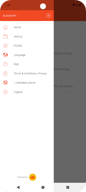 eLaundry Screenshot 1