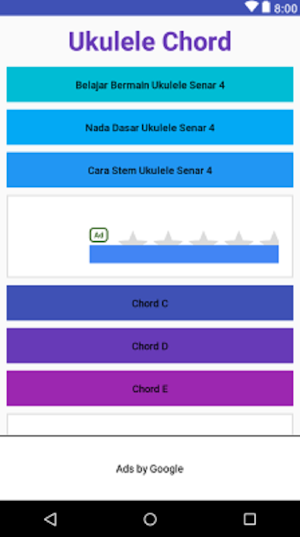 Belajar Ukulele Untuk Pemula Screenshot 0
