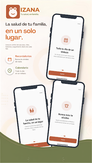 Izana - Diario bebé y familia Screenshot 1