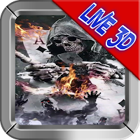 Poker Skull Live Wallpaper