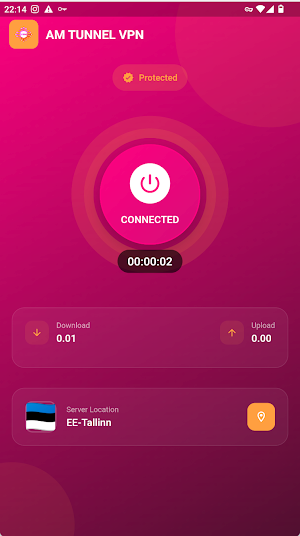 AM TUNNEL VPN Screenshot 3