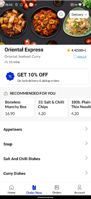 Oriental Express Screenshot 2