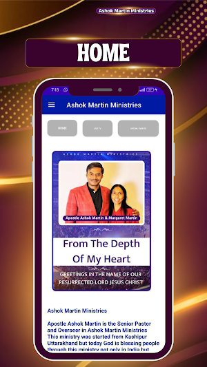 Ashok Martin Ministries Screenshot 0