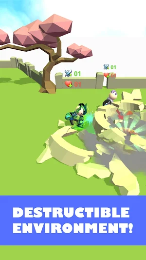 Stickman io:Fight Survive Screenshot 2