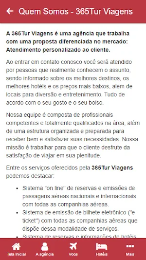 365Tur Viagens Screenshot 1