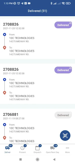 ArriveOnTimeDelivery Screenshot 0