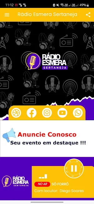 Rádio Esmera Sertaneja Screenshot 0