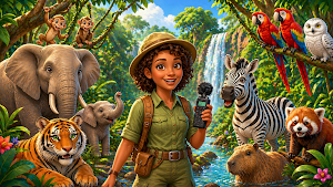 Animal Voice Fun Zoo Screenshot 0