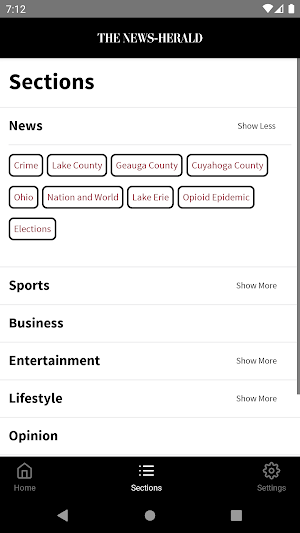 The News-Herald for Android Screenshot 2