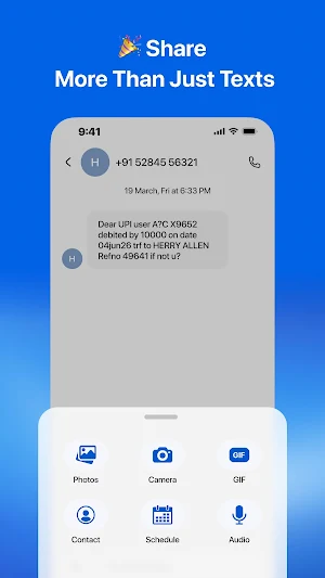 Messages: SMS Text Messenger Screenshot 0