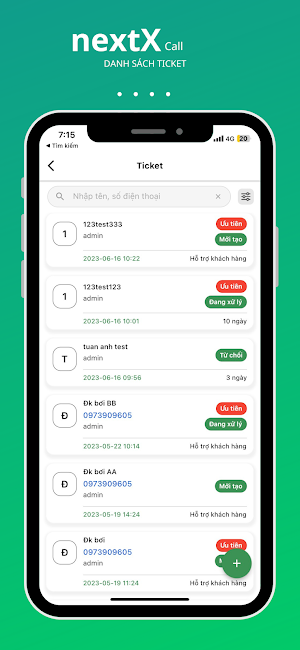 NextX Call Screenshot 3
