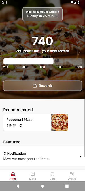 Mike's Pizza Screenshot 0