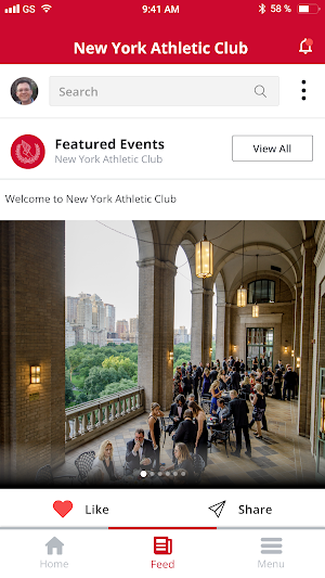 New York Athletic Club Screenshot 2