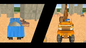 City Heavy Excavator Crane Sim Screenshot 3