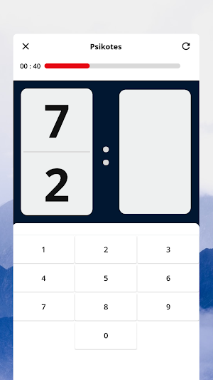 Psikotes: Kraepelin Pauli Test Screenshot 2