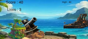 Fortress Island War Game Screenshot 1