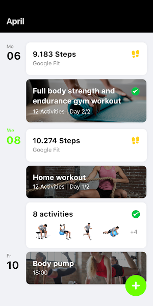 Elite57 FitnessApp Screenshot 1