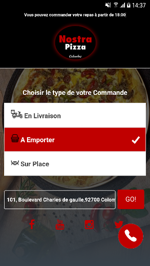 Pizza Nostra Colombes Screenshot 0