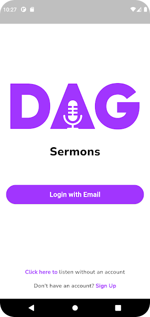 Dag Sermons Screenshot 0