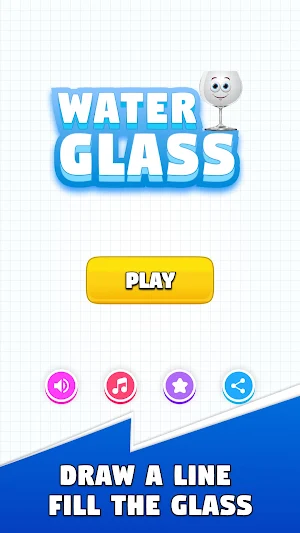 Happy Fill Glass - Smile Glass Screenshot 0