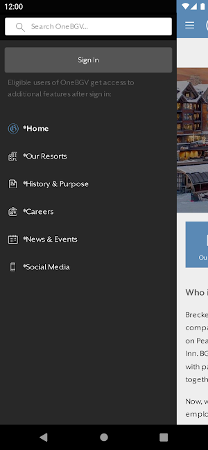 OneBGV Screenshot 1
