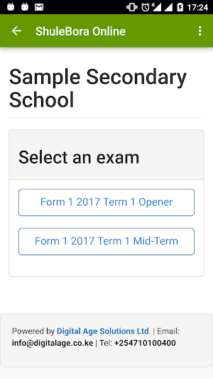 ShuleBora Online Screenshot 1