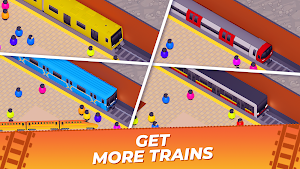Idle Metro Tycoon Subway Train Screenshot 0