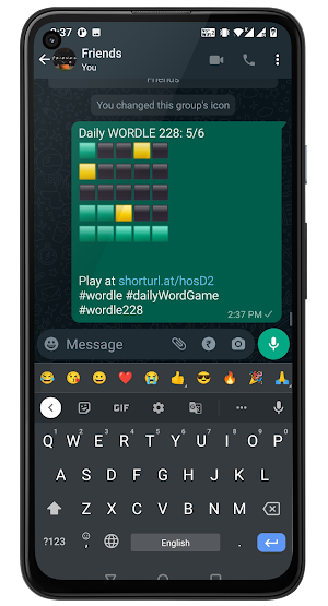 WordLoop: Unlimited word game Screenshot 2