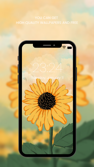 Sunflower Wallpaper HD Screenshot 1