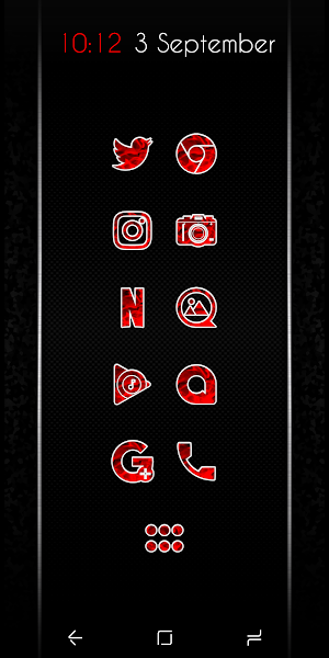 SeventySeven Red Icon Pack Screenshot 2