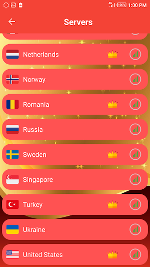 WIRE TUN VPN PRO Mobile Data Screenshot 2