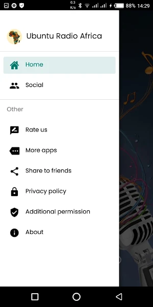 Ubuntu Radio Africa Screenshot 1