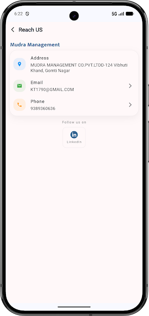 Mudra Management Screenshot 2