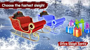Drive Sleigh Santa Simulator Screenshot 2