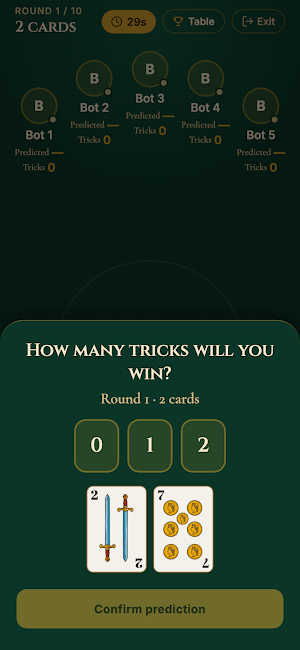 Bazas: cards with friends Screenshot 1