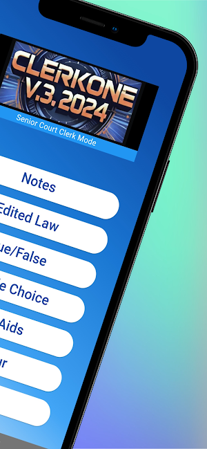 ClerkOne Study App Screenshot 1