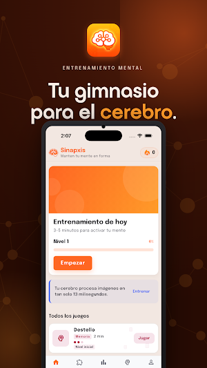 Sinapxis - Entrena tu mente Screenshot 0
