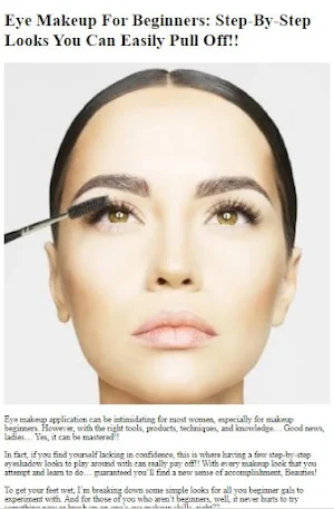 Eye Makeup Tips For Beginners Screenshot 1