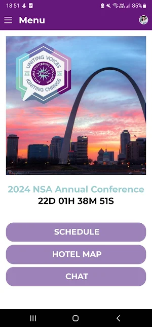 NSA Conference Guide Screenshot 0