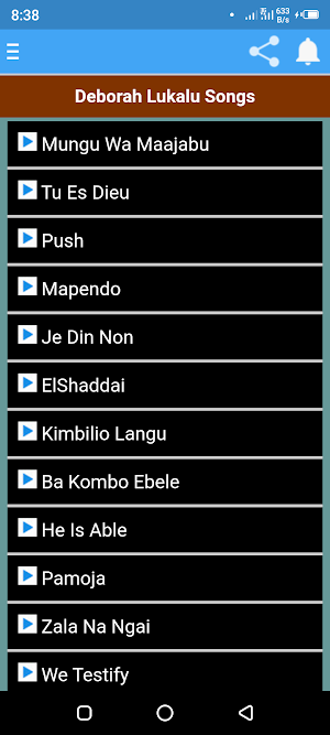 Deborah Lukalu Songs Screenshot 2