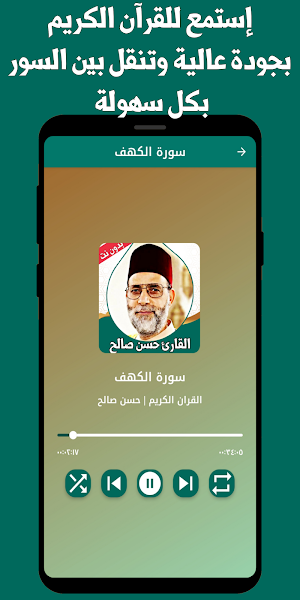 القران الكريم حسن صالح بدون نت Screenshot 1