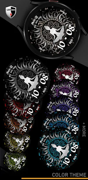 Yoga Watch Face 009 Screenshot 3
