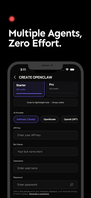 Superclaw - OpnClaw App Screenshot 3