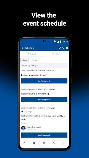 Tricentis Events Screenshot 1